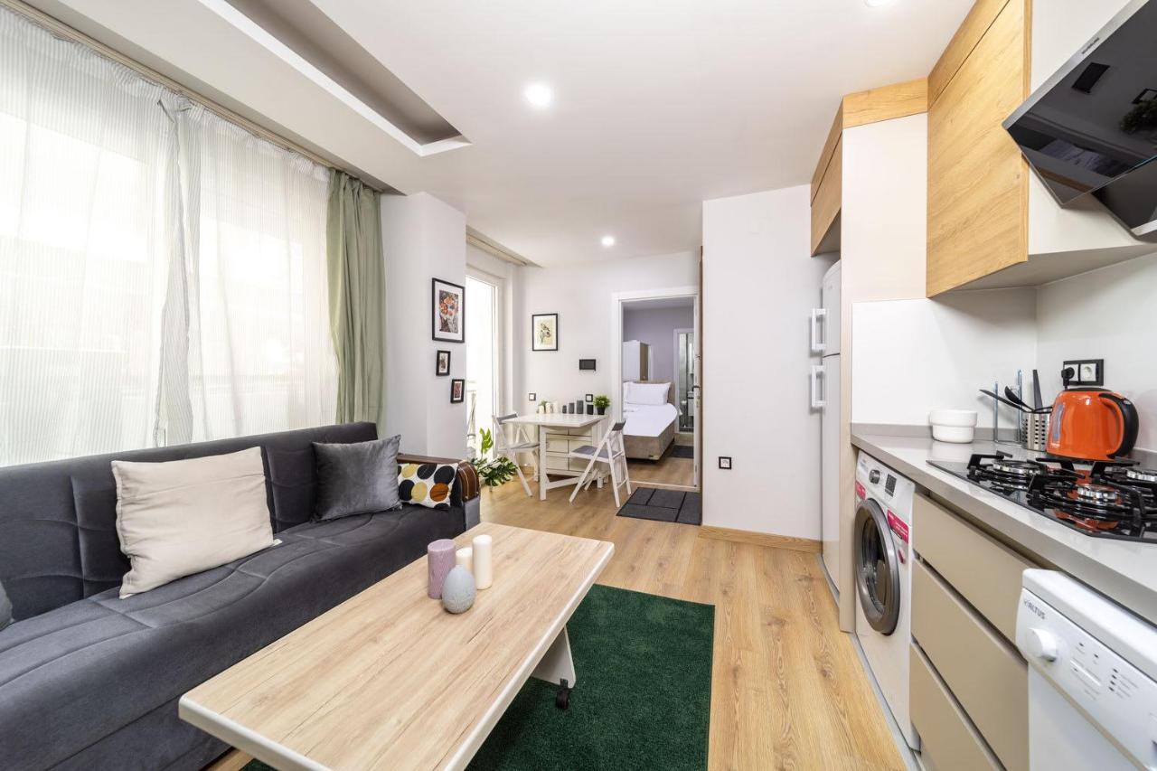 Modern And Cozy Apartment With Central Location And Balcony In Muratpasa, Antalya Extérieur photo